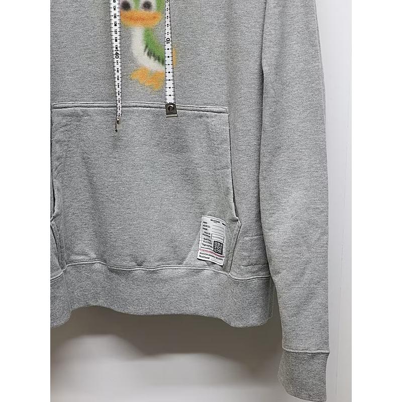 Maison MIHARA YASUHIRO・メゾン ミハラヤスヒロ/French Terry LEON PRINTED SWEAT HOODIE/GRAY | MAISON MIHARA YASUHIRO | 03