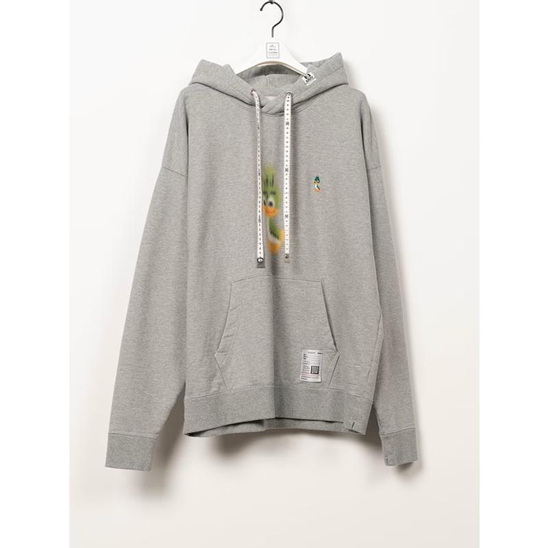Maison MIHARA YASUHIRO・メゾン ミハラヤスヒロ/French Terry LEON PRINTED SWEAT HOODIE/GRAY | MAISON MIHARA YASUHIRO | 07