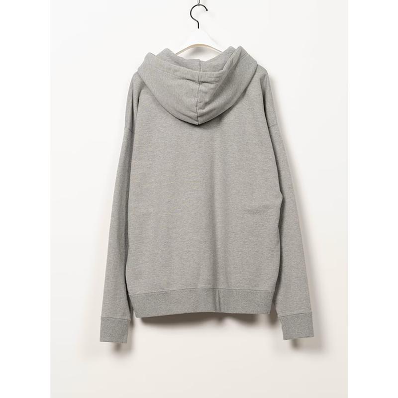 Maison MIHARA YASUHIRO・メゾン ミハラヤスヒロ/French Terry LEON PRINTED SWEAT HOODIE/GRAY | MAISON MIHARA YASUHIRO | 08