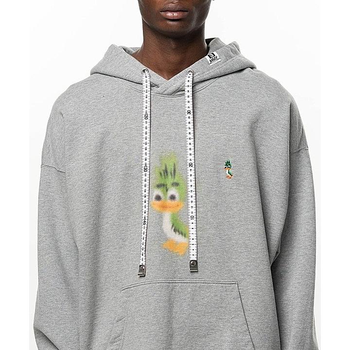 Maison MIHARA YASUHIRO・メゾン ミハラヤスヒロ/French Terry LEON PRINTED SWEAT HOODIE/GRAY | MAISON MIHARA YASUHIRO | 09
