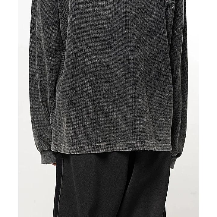 Maison MIHARA YASUHIRO・メゾン ミハラヤスヒロ/BLEACHED LONG SLEEVES T/BLACK | MAISON MIHARA YASUHIRO | 10