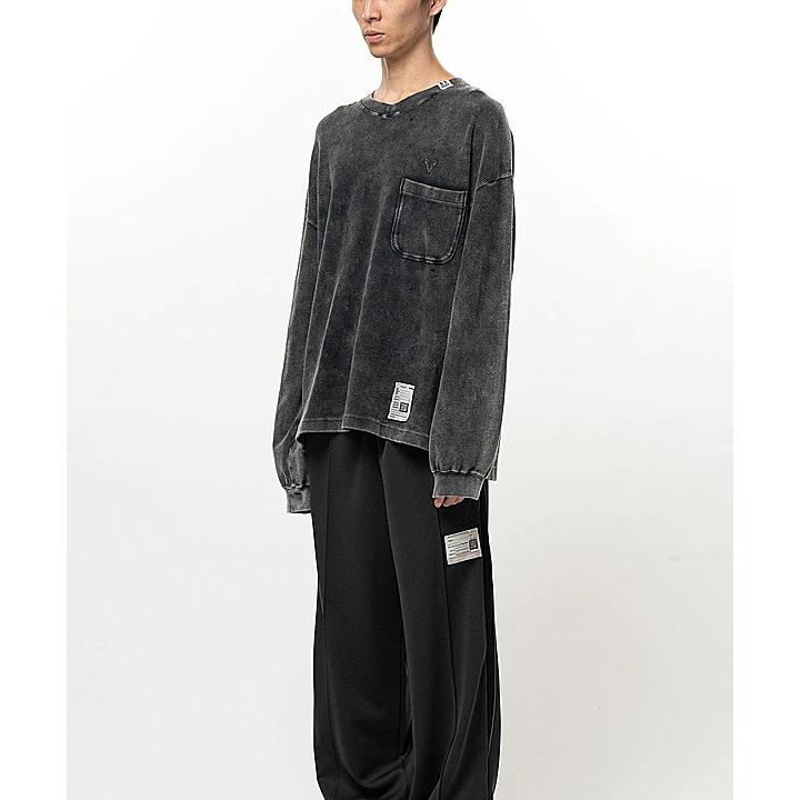 Maison MIHARA YASUHIRO・メゾン ミハラヤスヒロ/BLEACHED LONG SLEEVES T/BLACK | MAISON MIHARA YASUHIRO | 12