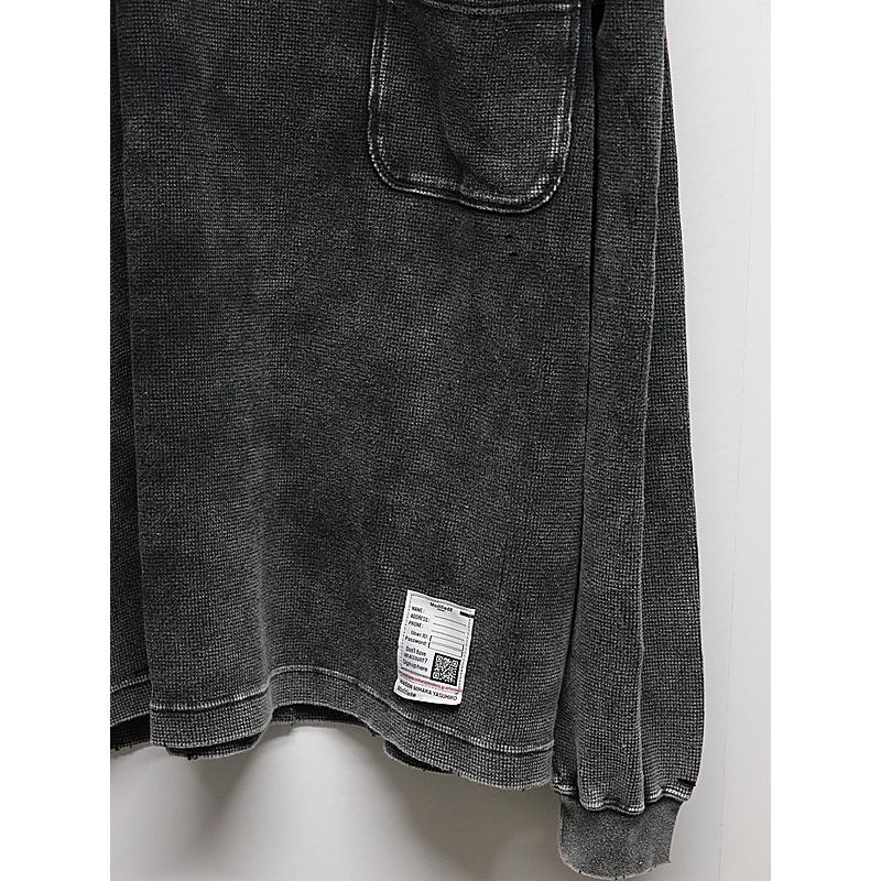 Maison MIHARA YASUHIRO・メゾン ミハラヤスヒロ/BLEACHED LONG SLEEVES T/BLACK | MAISON MIHARA YASUHIRO | 02