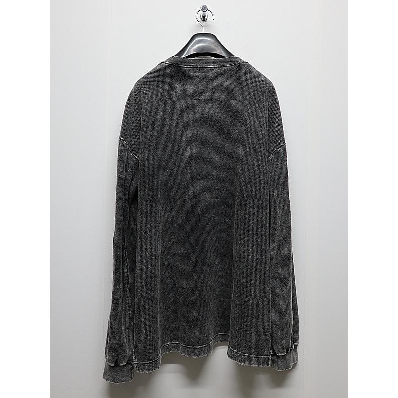 Maison MIHARA YASUHIRO・メゾン ミハラヤスヒロ/BLEACHED LONG SLEEVES T/BLACK | MAISON MIHARA YASUHIRO | 05