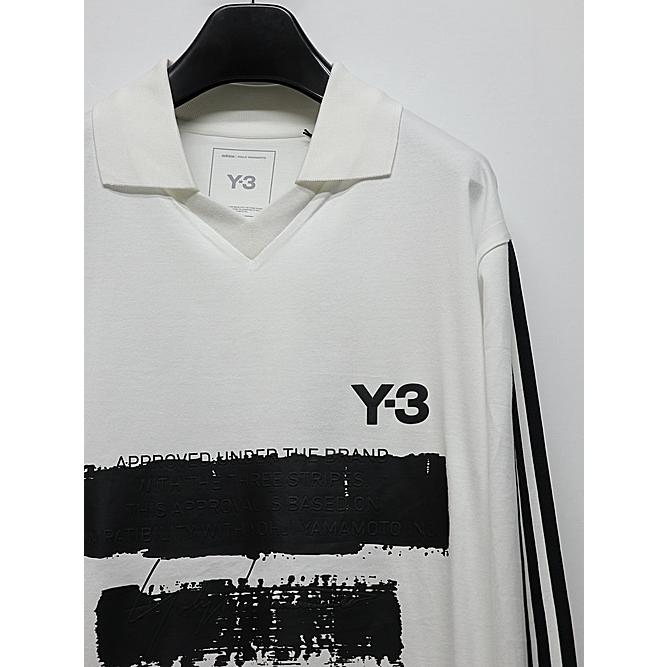 Y-3・ワイスリー/U GFX LOGO LS T/CWHITE | Y-3 | 01