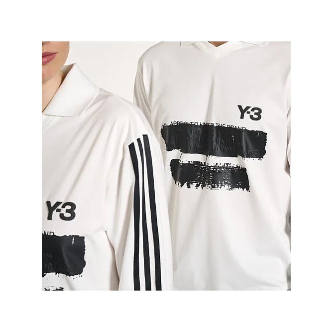 Y-3・ワイスリー/U GFX LOGO LS T/CWHITE | Y-3 | 06