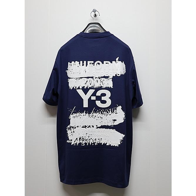 SALE40%OFF/Y-3・ワイスリー/U GFX SS TEE/DKBLUE | Y-3