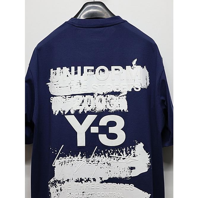 SALE40%OFF/Y-3・ワイスリー/U GFX SS TEE/DKBLUE | Y-3 | 01
