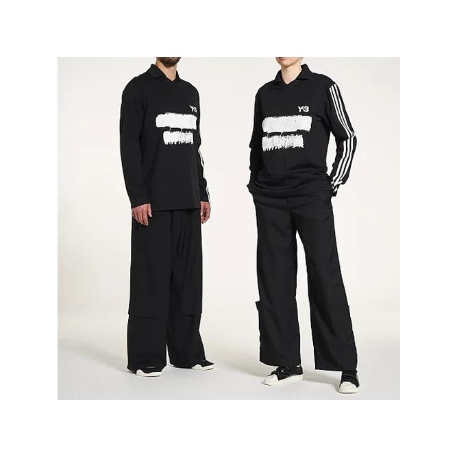 Y-3・ワイスリー/U GFX LOGO LS T/BLACK | Y-3 | 07