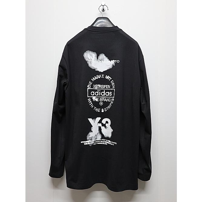 Y-3・ワイスリー/GFX LS TEE/BLACK | Y-3