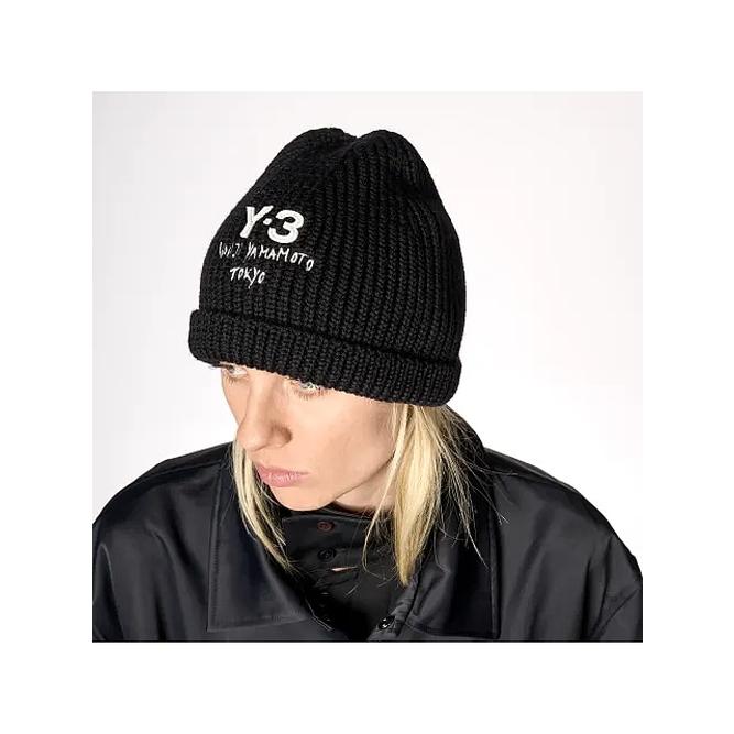Y-3・ワイスリー/Y-3 KNIT BEANIE/BLACK | Y-3 | 08