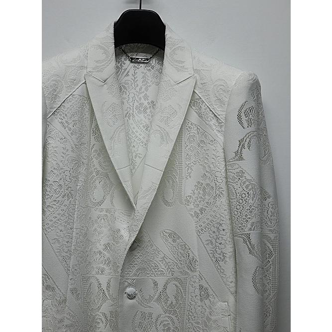 kiryuyrik・キリュウキリュウ/CROSS-Lace Flare Jacket/Whiteの画像