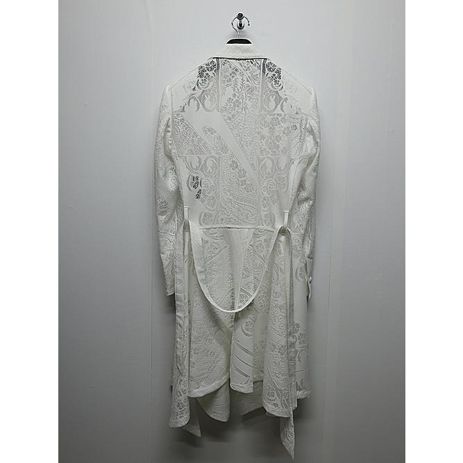 kiryuyrik・キリュウキリュウ/CROSS-Lace Flare Jacket/Whiteの画像