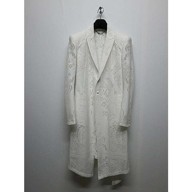 kiryuyrik・キリュウキリュウ/CROSS-Lace Flare Jacket/Whiteの画像