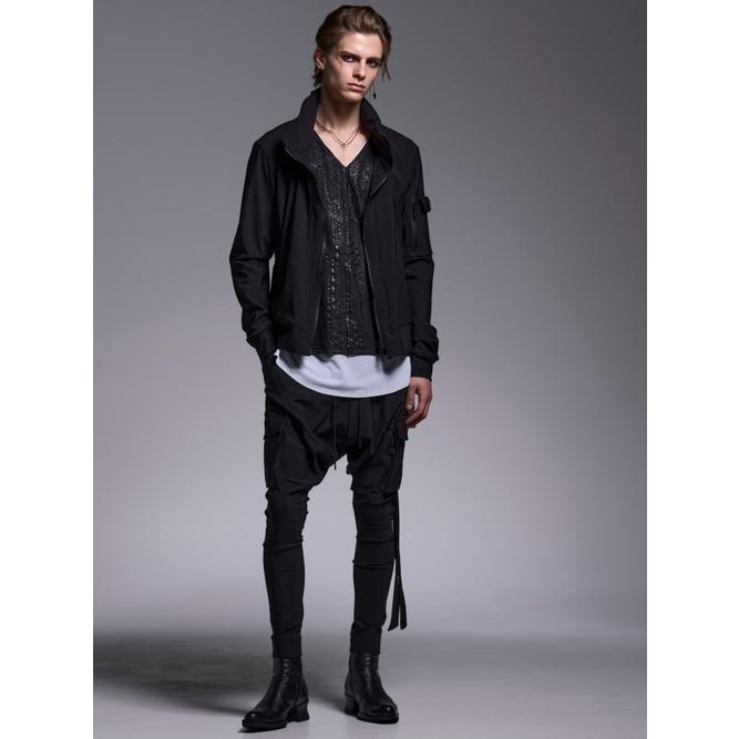 キリュウキリュウ　KQ-HP27-600 Saruel Cargo Pants kiryuyrik（キリュウキリュウ） /High Tension Jersey Saruel Pants