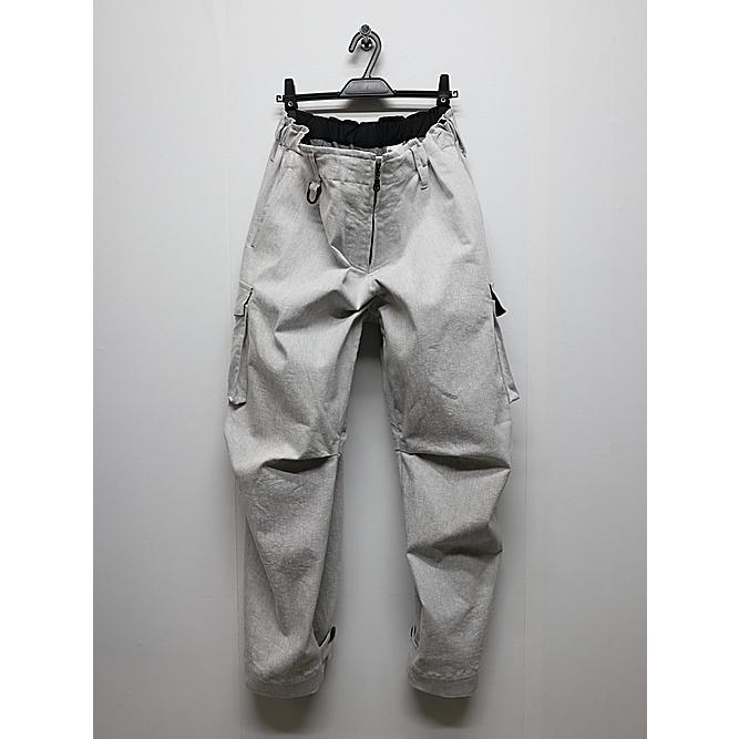 kiryuyrik（キリュウキリュウ） /Denim Cargo Pants/Gray : OFFSIDE