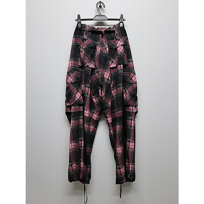 kiryuyrik キリュウキリュウ パンツ 2026 S/S 005-Denim KV-HP30-005 CargoPants #1 : Gray #2 : Black