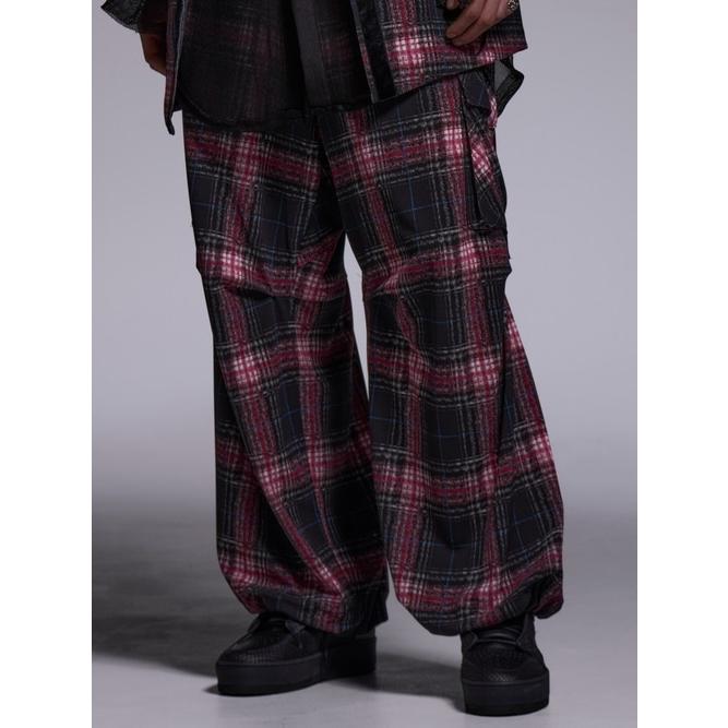kiryuyrik キリュウキリュウ パンツ kiryuyrik（キリュウキリュウ） (予約品）7〜8月入荷予定//Pink Check