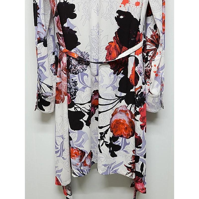 (予約品）10月末〜11月入荷予定/kiryuyrik・キリュウキリュウ/Goth Flora Flare Shirt/Whiteの画像