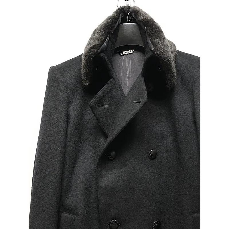 (予約品）11月末〜12月入荷予定/kiryuyrik・キリュウキリュウ/Beaver Fur Napoleon Jacket/Blackの画像