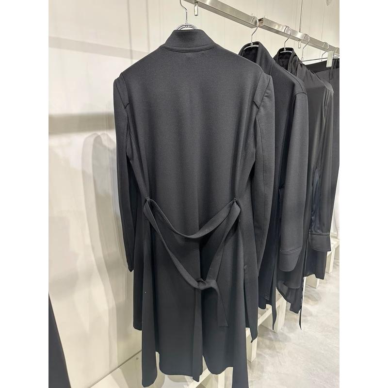 (予約品）8月末〜9月入荷予定/kiryuyrik・キリュウキリュウ/Mockroady No Collar Flare Jacket/Blackの画像