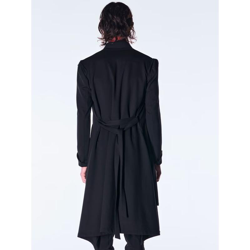 (予約品）8月末〜9月入荷予定/kiryuyrik・キリュウキリュウ/Mockroady No Collar Flare Jacket/Blackの画像