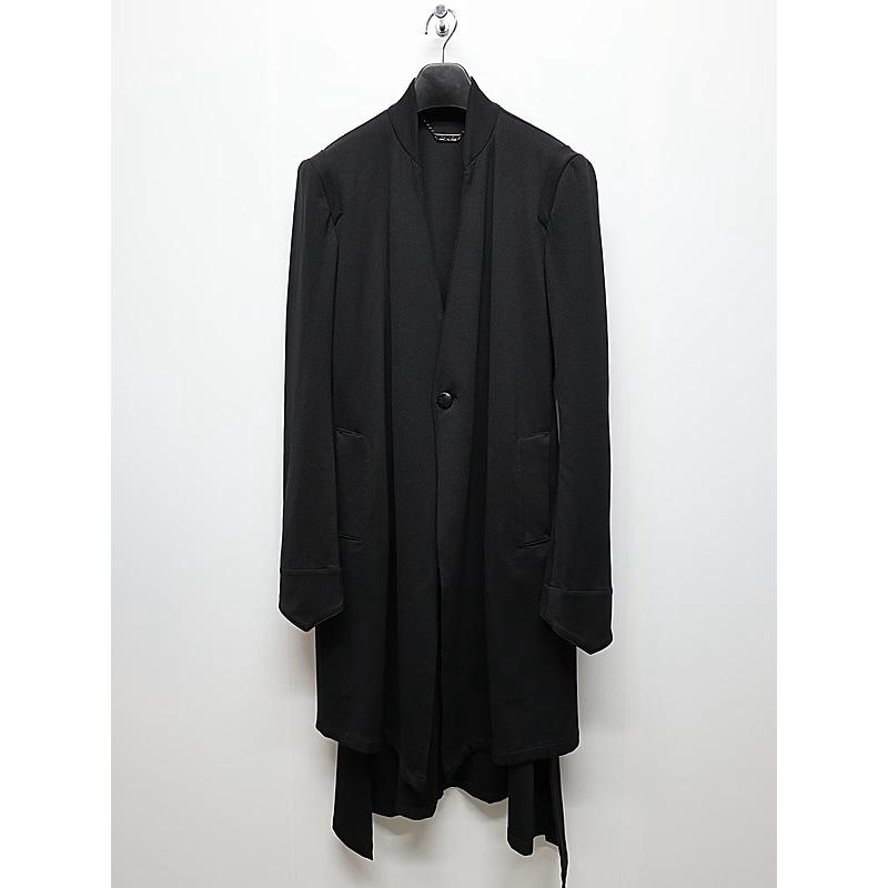 (予約品）8月末〜9月入荷予定/kiryuyrik・キリュウキリュウ/Mockroady No Collar Flare Jacket/Blackの画像
