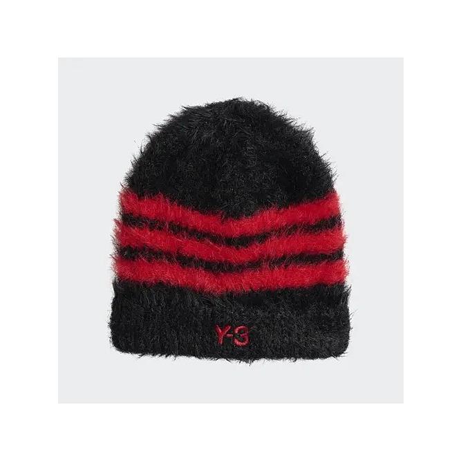 Y-3・ワイスリー/Y-3 3S BEANIE/BLACK/SCARLE | Y-3 | 02