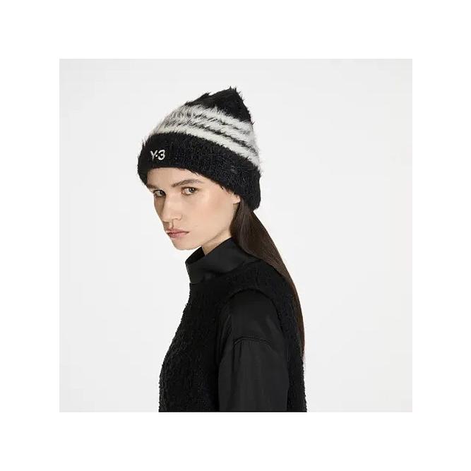 Y-3・ワイスリー/Y-3 3S BEANIE/BLACK/CREWHT | Y-3 | 05