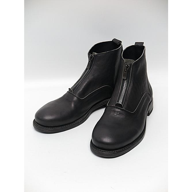 SALE30%OFF/Portaille・ポルタユ/front zip boots Soft tanned horse 