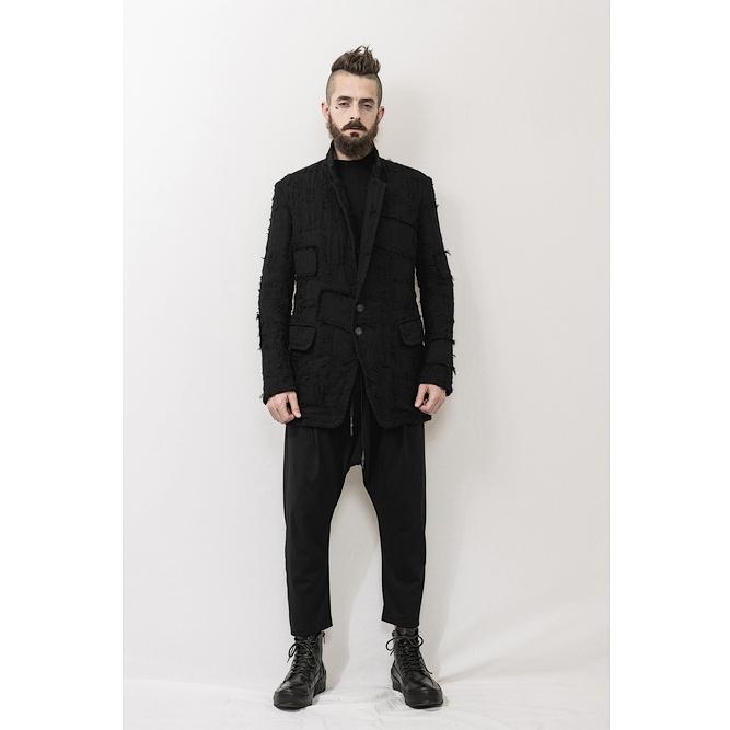 SALE60%OFF/nude:masahiko maruyama ・ヌード:マサヒコマルヤマ/Patched Jacket/Black | nude:masahiko maruyama | 04