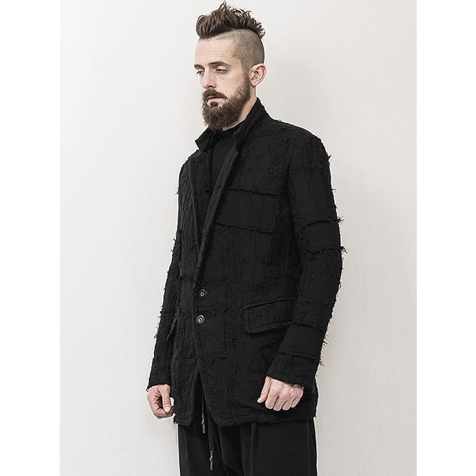 SALE60%OFF/nude:masahiko maruyama ・ヌード:マサヒコマルヤマ/Patched Jacket/Black | nude:masahiko maruyama | 02