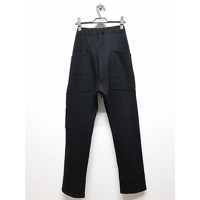 SALE40%OFF/nude:masahiko maruyama ・ヌード:マサヒコマルヤマ/Inlay Stich Heavy Jersey SWEAT PANTS/Black |  | 05