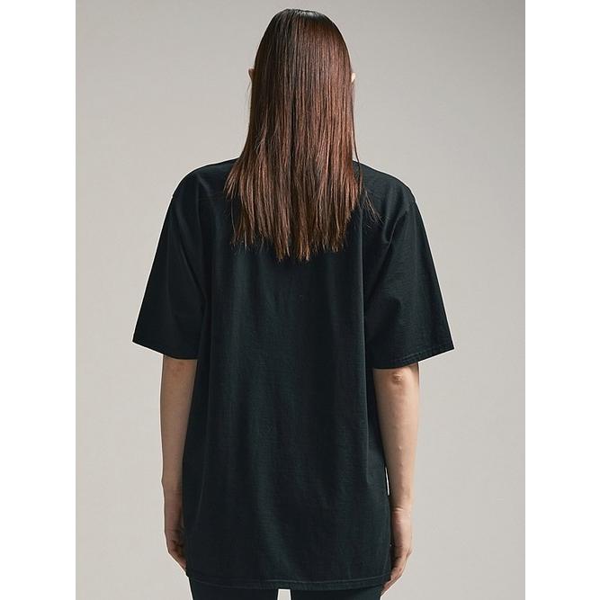 SALE30%OFF/nude:masahiko maruyama ・ヌード:マサヒコマルヤマ/40/2 28GG Jersey SHORT SLEEVE CRACKED PRINT T SHIRT/Black | nude:masahiko maruyama | 03