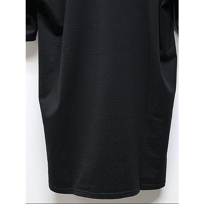 nude:masahiko maruyama ・ヌード:マサヒコマルヤマ/40/2 28GG Jersey SHORT SLEEVE CRACKED PRINT T SHIRT/Black | nude:masahiko maruyama | 05