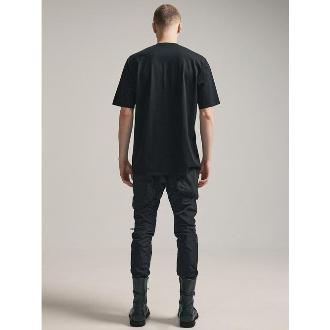 SALE30%OFF/nude:masahiko maruyama ・ヌード:マサヒコマルヤマ/40/2 28GG Jersey SHORT SLEEVE CRACKED PRINT T SHIRT/Black | nude:masahiko maruyama | 09