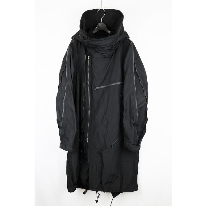 SALE30%OFF/nude:masahiko maruyama ・ヌード:マサヒコマルヤマ/Movekeeoer Fabric MULTIZIP MILITARY PARKA COAT/Black | nude:masahiko maruyama | 17