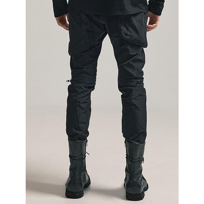 SALE30%OFF/nude:masahiko maruyama ・ヌード:マサヒコマルヤマ/Movekeeoer Fabric SLIM CARGO PANTS/Black | nude:masahiko maruyama | 11