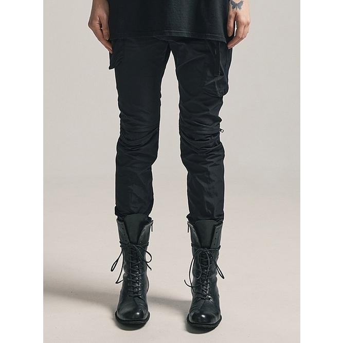 SALE30%OFF/nude:masahiko maruyama ・ヌード:マサヒコマルヤマ/Movekeeoer Fabric SLIM CARGO PANTS/Black | nude:masahiko maruyama | 12