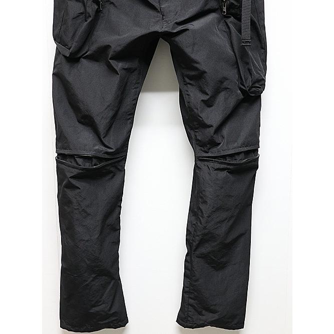 SALE30%OFF/nude:masahiko maruyama ・ヌード:マサヒコマルヤマ/Movekeeoer Fabric SLIM CARGO PANTS/Black | nude:masahiko maruyama | 02