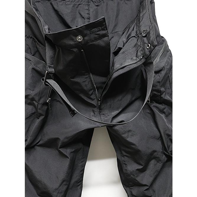 SALE30%OFF/nude:masahiko maruyama ・ヌード:マサヒコマルヤマ/Movekeeoer Fabric SLIM CARGO PANTS/Black | nude:masahiko maruyama | 04