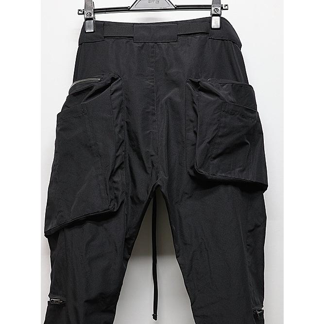 SALE30%OFF/nude:masahiko maruyama ・ヌード:マサヒコマルヤマ/Movekeeoer Fabric SLIM CARGO PANTS/Black | nude:masahiko maruyama | 05