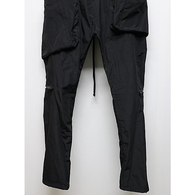 SALE30%OFF/nude:masahiko maruyama ・ヌード:マサヒコマルヤマ/Movekeeoer Fabric SLIM CARGO PANTS/Black | nude:masahiko maruyama | 06