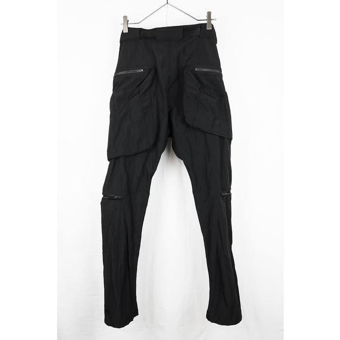 SALE30%OFF/nude:masahiko maruyama ・ヌード:マサヒコマルヤマ/Movekeeoer Fabric SLIM CARGO PANTS/Black | nude:masahiko maruyama | 09