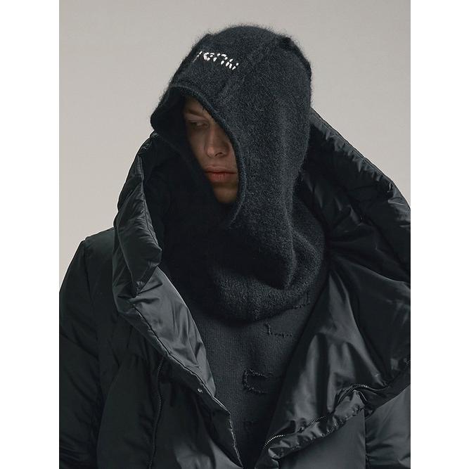 SALE30%OFF/nude:masahiko maruyama ・ヌード:マサヒコマルヤマ/7GG KNIT BALACLAVA/Black | nude:masahiko maruyama | 03