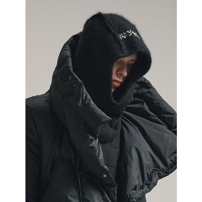 SALE30%OFF/nude:masahiko maruyama ・ヌード:マサヒコマルヤマ/7GG KNIT BALACLAVA/Black | nude:masahiko maruyama | 04