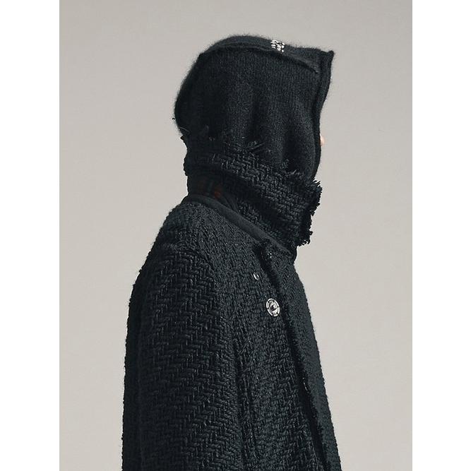 SALE30%OFF/nude:masahiko maruyama ・ヌード:マサヒコマルヤマ/7GG KNIT BALACLAVA/Black | nude:masahiko maruyama | 05