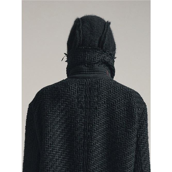 SALE30%OFF/nude:masahiko maruyama ・ヌード:マサヒコマルヤマ/7GG KNIT BALACLAVA/Black | nude:masahiko maruyama | 06