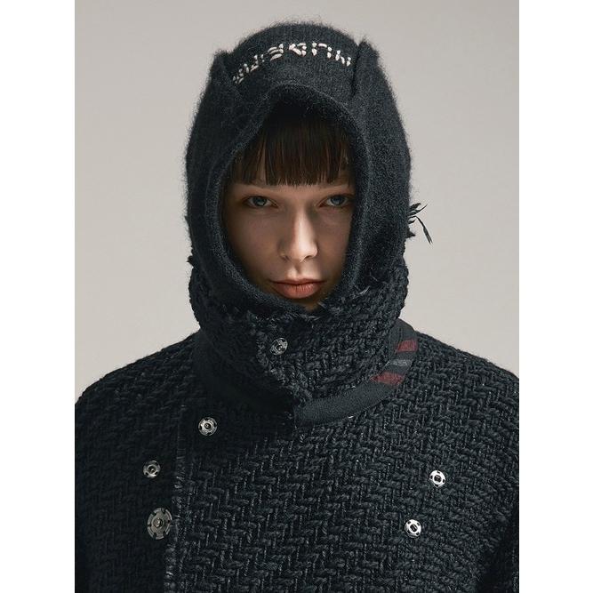 SALE30%OFF/nude:masahiko maruyama ・ヌード:マサヒコマルヤマ/7GG KNIT BALACLAVA/Black | nude:masahiko maruyama | 07