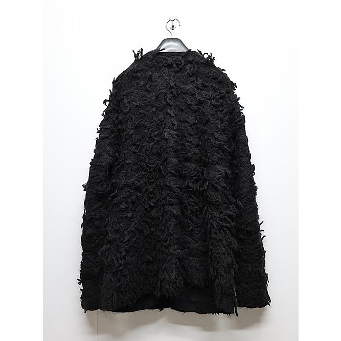 SALE30%OFF/nude:masahiko maruyama ・ヌード:マサヒコマルヤマ/3GG Long Pile Knit CARDIGAN/Black | nude:masahiko maruyama | 10